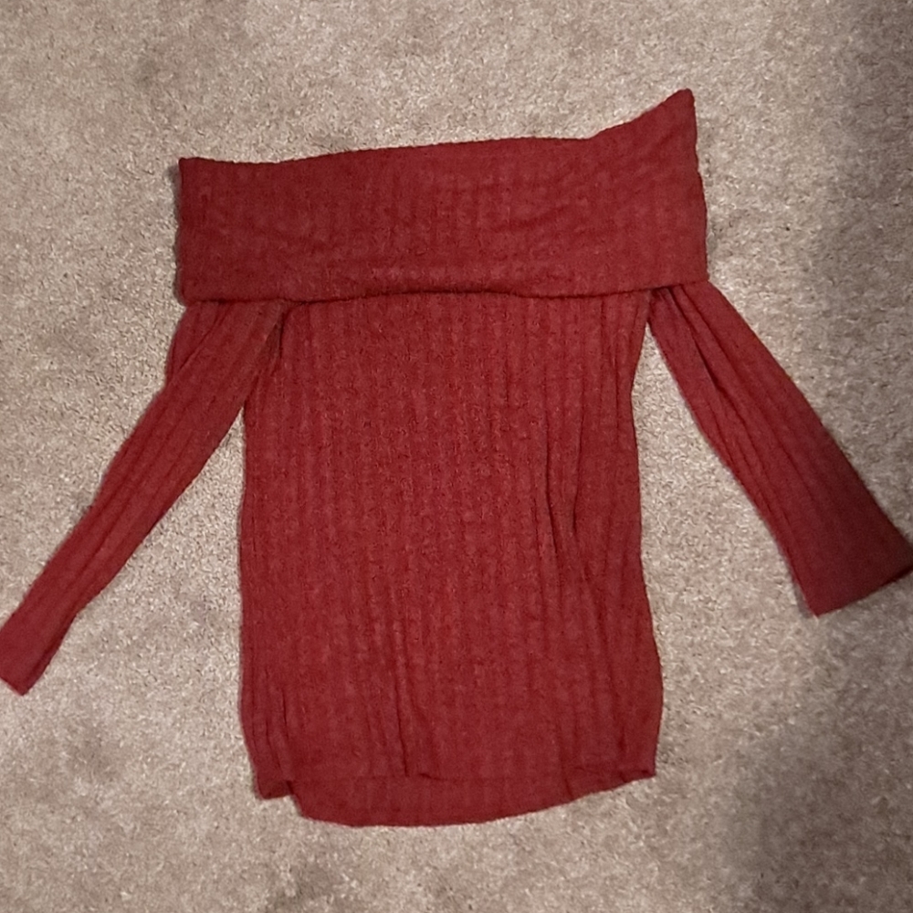 Off the shoulder shirt